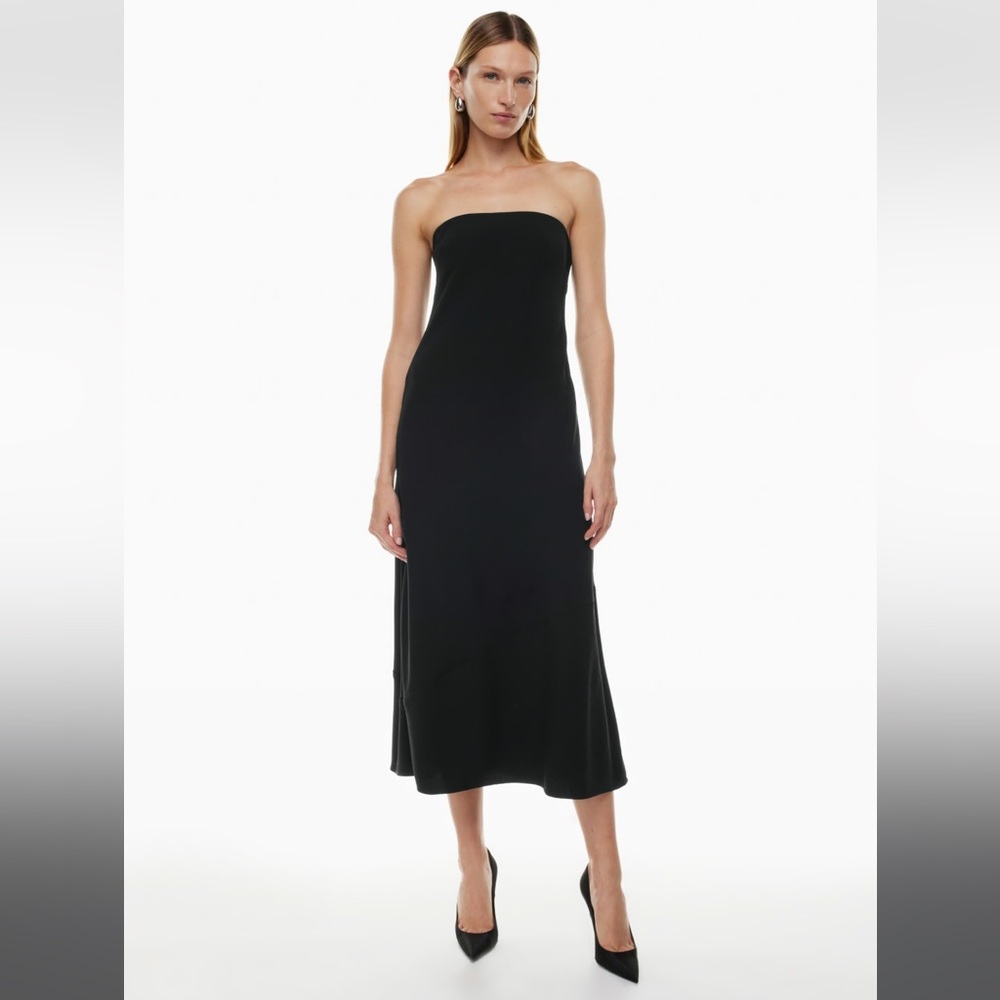 Babaton Strapless Midi Dress